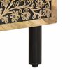 vidaXL Beistellschrank 80x33x75 cm Massivholz Mango