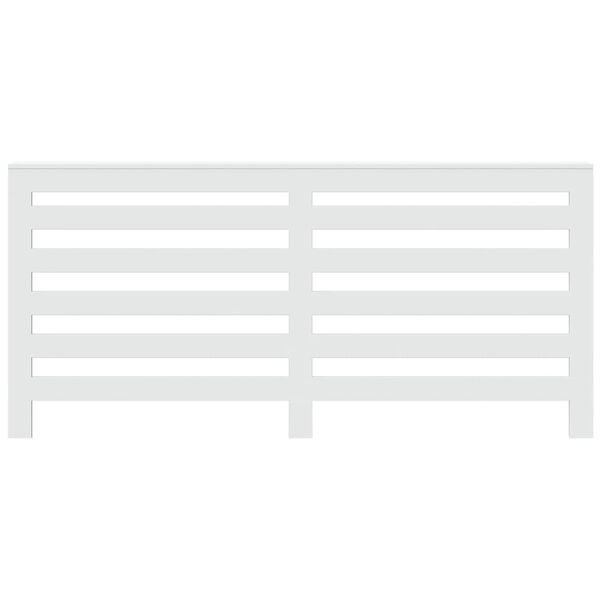 vidaXL Heizk&ouml;rperverkleidung Wei&szlig; 175x20x82 cm Holzwerkstoff