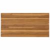 vidaXL Tischplatte 90 x 45 x 3,5 cm Rechtwinklig Massives Teakholz