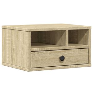 vidaXL Druckerst&auml;nder Sonoma-Eiche 40x32x22,5 cm Holzwerkstoff