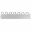 vidaXL Rasenkanten 20 Stk. 103 x 0,05 x 22 cm Edelstahl Silber