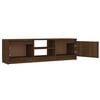 vidaXL TV-Schrank Braun Eichen-Optik 120x30x35,5 cm Holzwerkstoff