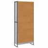 vidaXL B&uuml;cherregal 2 pcs Graues Sonoma 80 x 30 x 155 cm Holzwerkstoff
