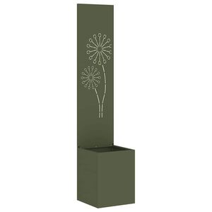vidaXL Garten Sichtschutz-Leinwand Olivgr&uuml;n 32 x 32 x 150 cm