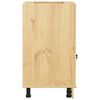 vidaXL Schrank SKI Honigbraun 40 x 46 x 81.5 cm Massives Kiefernholz