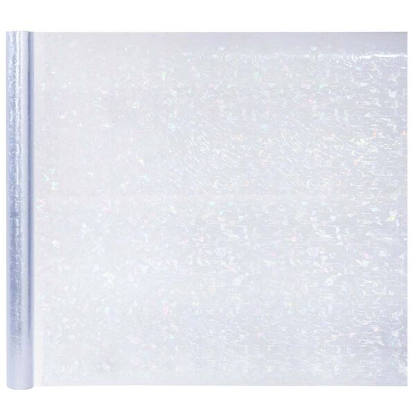 vidaXL Fensterfolien 3 Stk. Matt 3D Regenbogen-Muster PVC