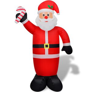 vidaXL Aufblasbarer Weihnachtsmann 240 cm