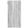 vidaXL Hängeschrank Riga Grau Sonoma 40x29,5x60 cm Holzwerkstoff