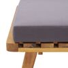 vidaXL 5-tlg. Garten-Lounge-Set Massivholz Akazie