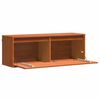 vidaXL Wandschrank Wachsbraun 100 x 30 x 35 cm Massives Kiefernholz