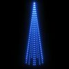 vidaXL LED-Weihnachtsbaum für Fahnenmast Blau 310 LEDs 300 cm
