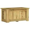 vidaXL Hochbeet 100 x 50 x 50 cm Kiefernholz Impr&auml;gniert