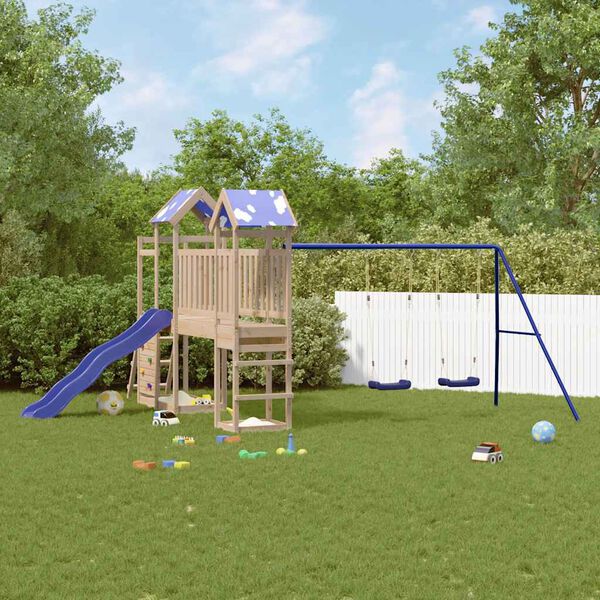 vidaXL Spielturm Massivholz Kiefer