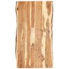 vidaXL Tischplatte Massivholz Akazie 118x(50-60)x3,8 cm