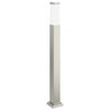 vidaXL Pollerleuchte 80 cm Edelstahl IP44