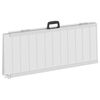 vidaXL Rampe f&uuml;r Rollst&uuml;hle 270 kg Silber 92 x 73 x 5 cm Aluminium