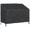 vidaXL Abdeckung f&uuml;r Gartenbank 134 x 70 x 65 / 94 cm 420D Oxford Stoff