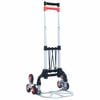 vidaXL Treppen-Transportwagen Klappbar 70 kg Aluminium Silbern