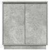 vidaXL LED-Sideboard Beton Grau 71 x 34,5 x 75 cm Holzwerkstoff