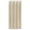 vidaXL Verdunkelungsvorhänge 2 pcs Creme 140 x 175 cm Samt