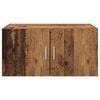 vidaXL Wandschrank Altholz 80 x 42,5 x 40 cm Holzwerkstoff