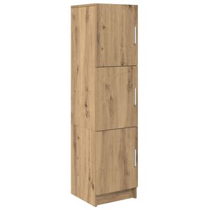 vidaXL Highboard Artisan-Eiche 31,5 x 32 x 122,5 cm