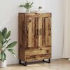 vidaXL Highboard Altholz 69,5 x 31 x 115 cm Holzwerkstoff