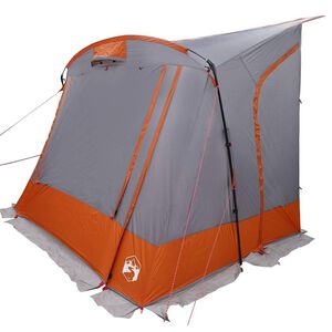 vidaXL Heckklappenzelt Personen 285 x 255 x 245 cm Grau und Orange