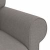 vidaXL Sofa Taupe Gesamtabmessungen: 155 x 82 x 80 cm (B x T x H) Samt