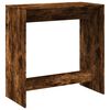 vidaXL Bartisch R&auml;uchereiche 102x50x103,5 cm Holzwerkstoff