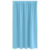 vidaXL Verdunkelungs-Vorhänge mit Ringen 2 pcs Himmelblau 140 x 140 cm