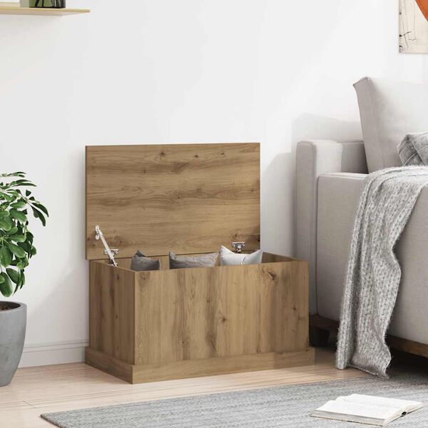vidaXL Aufbewahrungstruhe Artisan-Eiche 70x40x38 cm Holzwerkstoff