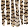vidaXL Insektenschutz-Vorhang Beige und Braun 56x185 cm Chenille