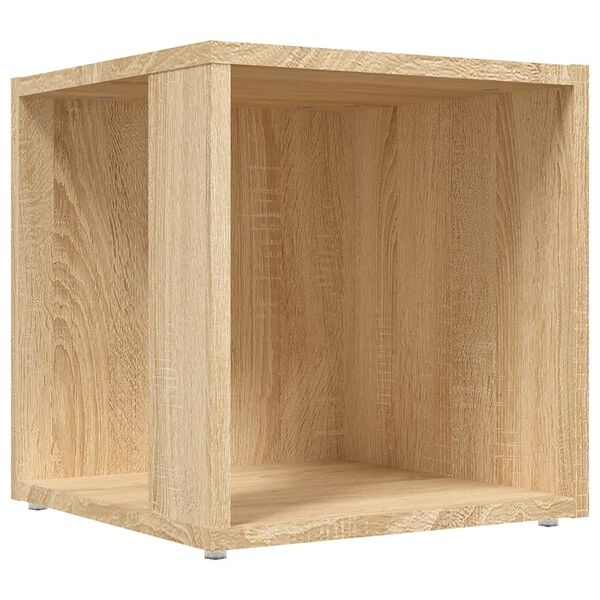 vidaXL Beistelltisch Sonoma-Eiche 33x33x34,5 cm Holzwerkstoff