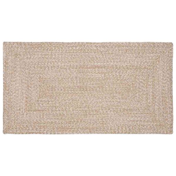 vidaXL Bereichsteppich Braun 60 x 110 cm Jute