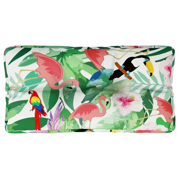 vidaXL Palettenkissen Mehrfarbig 80x40x12 cm Stoff