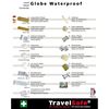 Travelsafe 43-tlg. Verbandkasten Globe Waterproof Rot