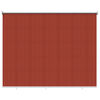 vidaXL Au&szlig;enrollo 90% UV-Block Terrakotta 180 x 140 cm HDPE
