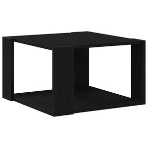 vidaXL Couchtisch Schwarz Eichen-Optik 85 x 55 x 31 cm