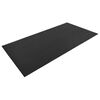 vidaXL Sport Schutzmatte Schwarz 150 x 75 x 0,6 cm PVC