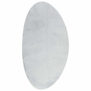vidaXL Teppich HUARTE Grau 80 x 150 cm Polyester