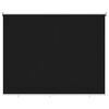 vidaXL Au&szlig;enrollo 90% UV-Block Schwarz 200 x 140 cm HDPE