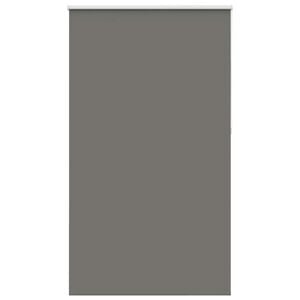 vidaXL Verdunkelungsrollo Grau 140x230cm Stoffbreite 136,6cm Polyester