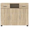 vidaXL Holzschrank Sonoma-Eiche 88,5 x 30,5 x 73 cm Holzwerkstoff
