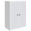 vidaXL Wandschrank Wei&szlig; 66 x 34,5 x 90 cm Holzwerkstoff