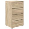 vidaXL Stauraumschr&auml;nke Sonoma-Eiche 60 x 48 x 105 cm Holzwerkstoff