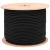 vidaXL Bungee-Schn&uuml;re 8 mm Schwarz PP und Gummi