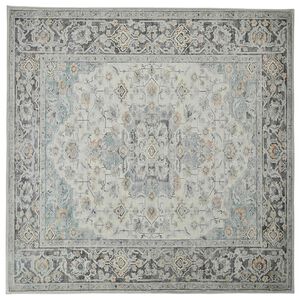 vidaXL Teppich ORIZ Creme 200 x 200 cm 100% Polyester