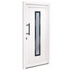 vidaXL Haust&uuml;r Wei&szlig; 98x208 cm PVC