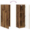 vidaXL TV-Wandschrank 2 pcs Altholz 30 x 31 x 100 cm Holzwerkstoff